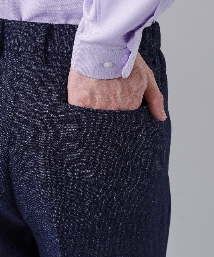 ザ ショップ ティーケー(メンズ) THE SHOP TK(Men) 【セットアップ可／洗濯機OK】AVANT AIR メッシュスラックス （グレー(012)） グレー(012)