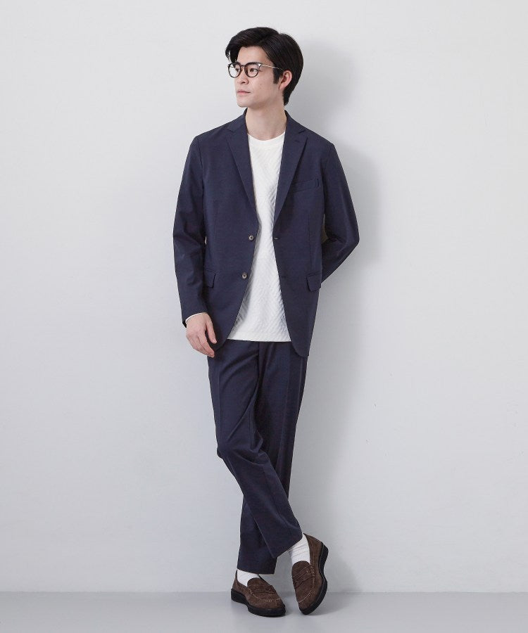 ザ ショップ ティーケー(メンズ) THE SHOP TK(Men) 【セットアップ可／洗濯機OK】CARREMAN ／ キャリーマンスラックス （ネイビー(094)） ネイビー(094)
