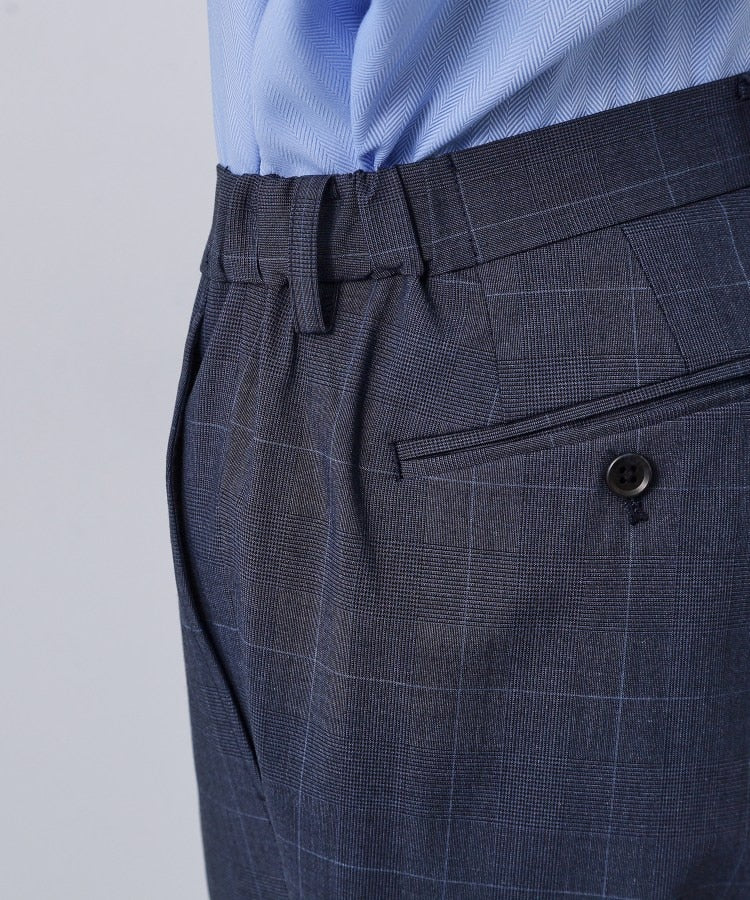 ザ ショップ ティーケー(メンズ) THE SHOP TK(Men) 【セットアップ可／洗濯機OK】CARREMAN ／ キャリーマンスラックス （ネイビー(094)） ネイビー(094)