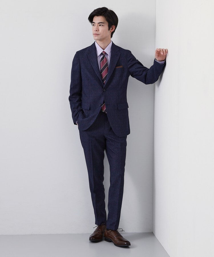 ザ ショップ ティーケー(メンズ) THE SHOP TK(Men) 【セットアップ可／洗濯機OK】AVANT AIR メッシュジャケット （ネイビー(094)） ネイビー(094)