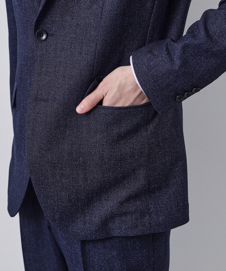 ザ ショップ ティーケー(メンズ) THE SHOP TK(Men) 【セットアップ可／洗濯機OK】AVANT AIR メッシュジャケット （ネイビー(094)） ネイビー(094)