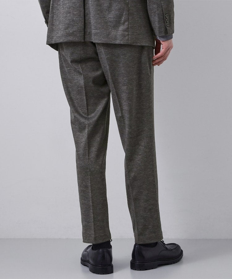 ザ ショップ ティーケー(メンズ) THE SHOP TK(Men) 【セットアップ可／洗濯機OK／ストレッチ】TRジャージスラックス （チャコールグレー(214)） チャコールグレー(214)