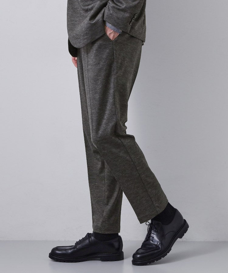 ザ ショップ ティーケー(メンズ) THE SHOP TK(Men) 【セットアップ可／洗濯機OK／ストレッチ】TRジャージスラックス （チャコールグレー(214)） チャコールグレー(214)