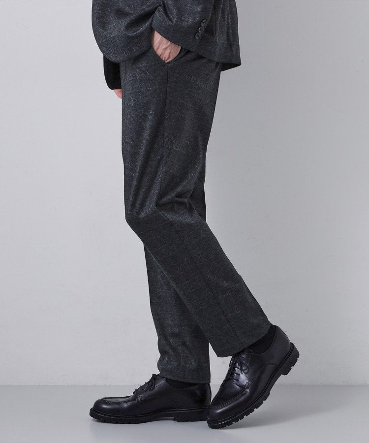 ザ ショップ ティーケー(メンズ) THE SHOP TK(Men) 【セットアップ可／洗濯機OK／ストレッチ】TRジャージスラックス （チャコールグレー(214)） チャコールグレー(214)