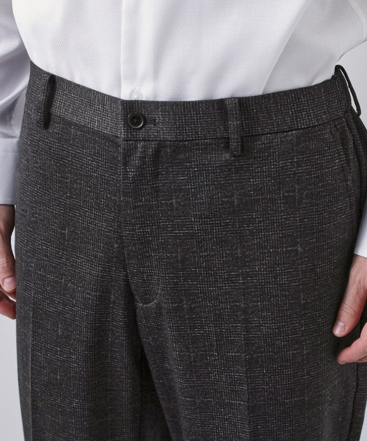 ザ ショップ ティーケー(メンズ) THE SHOP TK(Men) 【セットアップ可／洗濯機OK／ストレッチ】TRジャージスラックス （チャコールグレー(214)） チャコールグレー(214)