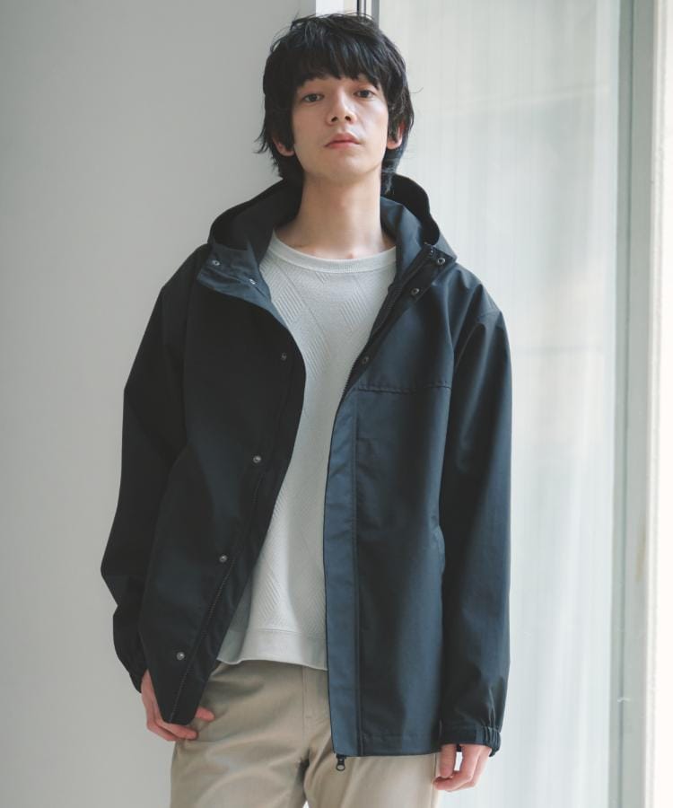 ザ ショップ ティーケー(メンズ) THE SHOP TK(Men) 3レイヤーマンパー （オリーブグリーン(026)） オリーブグリーン(026)