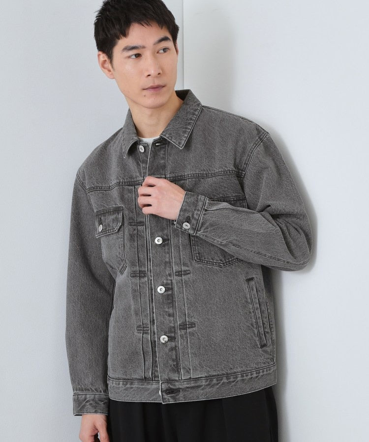 ザ ショップ ティーケー(メンズ) THE SHOP TK(Men) デニムGジャン （ブラック(019)） ブラック(019)