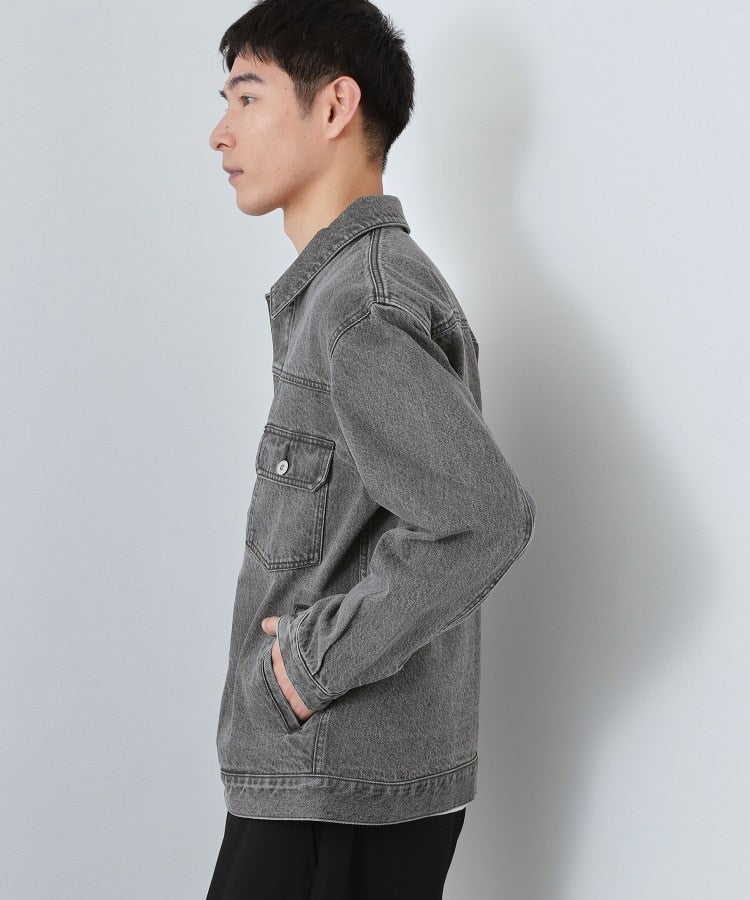 ザ ショップ ティーケー(メンズ) THE SHOP TK(Men) デニムGジャン （ブラック(019)） ブラック(019)