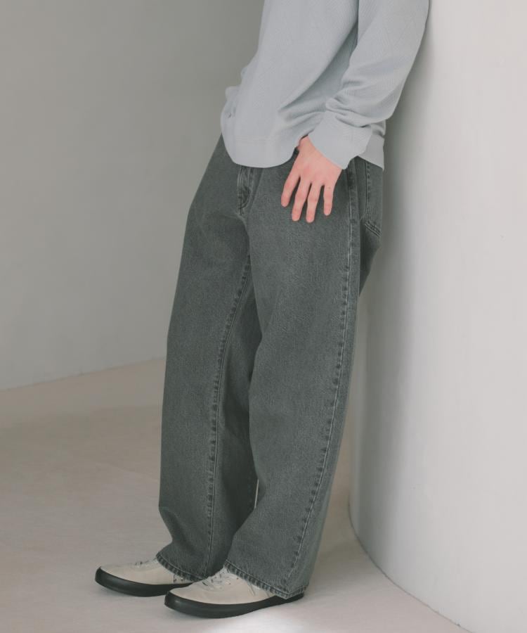 ザ ショップ ティーケー(メンズ) THE SHOP TK(Men) デニムカーブパンツ （ネイビー(094)） ネイビー(094)