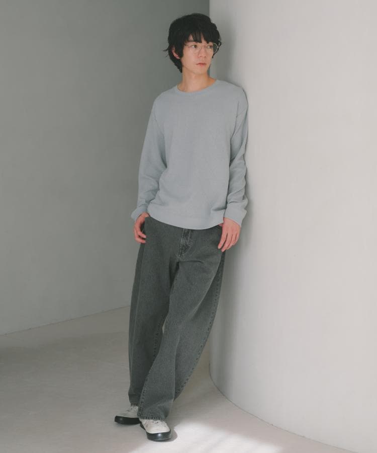ザ ショップ ティーケー(メンズ) THE SHOP TK(Men) デニムカーブパンツ （ネイビー(094)） ネイビー(094)