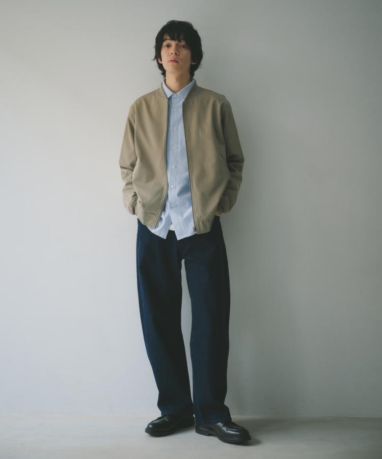 ザ ショップ ティーケー(メンズ) THE SHOP TK(Men) デニムカーブパンツ （ネイビー(094)） ネイビー(094)