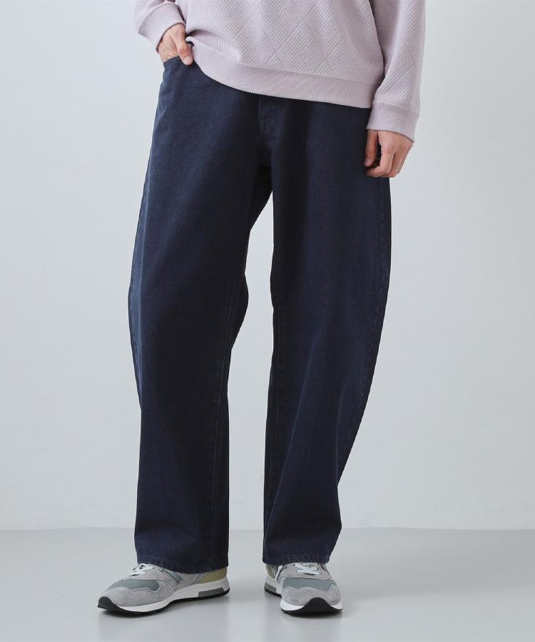 ザ ショップ ティーケー(メンズ) THE SHOP TK(Men) デニムカーブパンツ （ネイビー(094)） ネイビー(094)