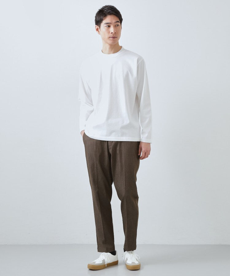 ザ ショップ ティーケー(メンズ) THE SHOP TK(Men) ジャケット長袖Tシャツ 【ON／OFF兼用】 （オフホワイト(003)） オフホワイト(003)