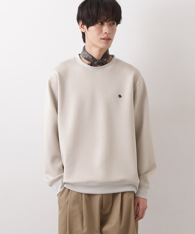 ザ ショップ ティーケー(メンズ) THE SHOP TK(Men) POLO BCS ダンボールスウェット （ライトグレー(011)） ライトグレー(011)