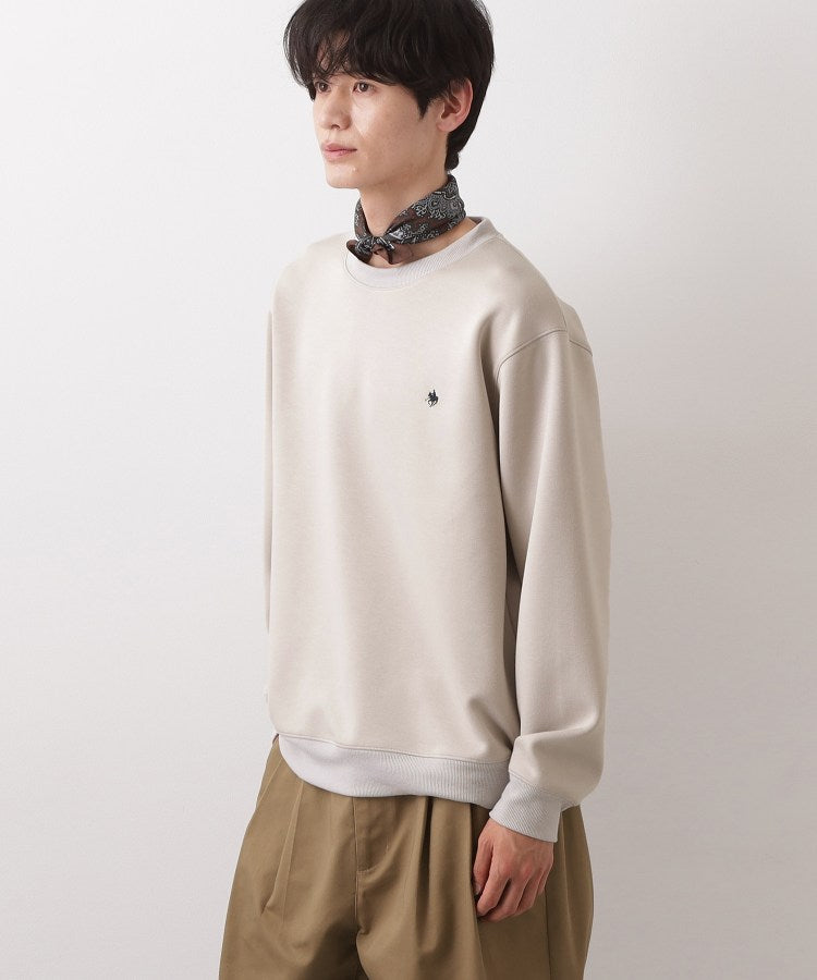 ザ ショップ ティーケー(メンズ) THE SHOP TK(Men) POLO BCS ダンボールスウェット （ライトグレー(011)） ライトグレー(011)