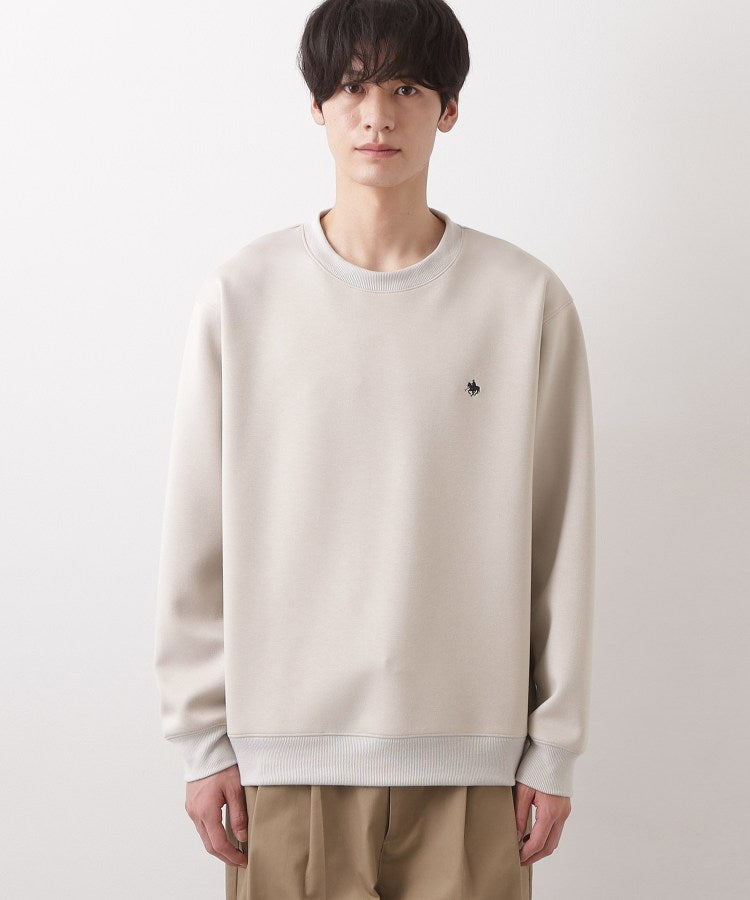 ザ ショップ ティーケー(メンズ) THE SHOP TK(Men) POLO BCS ダンボールスウェット （ライトグレー(011)） ライトグレー(011)