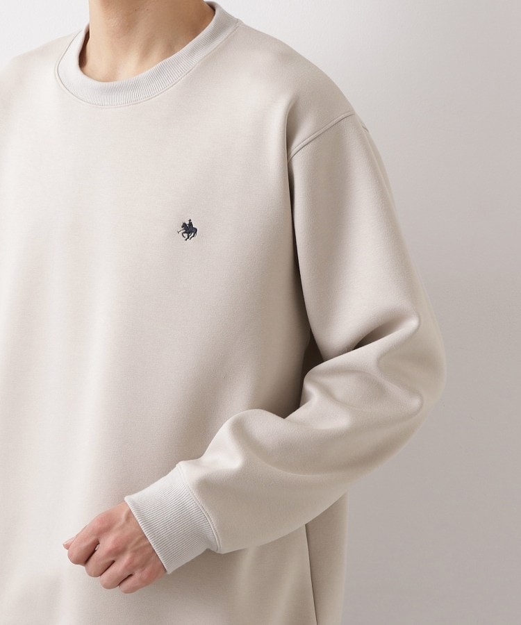 ザ ショップ ティーケー(メンズ) THE SHOP TK(Men) POLO BCS ダンボールスウェット （ライトグレー(011)） ライトグレー(011)
