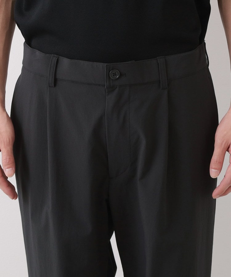 ザ ショップ ティーケー(メンズ) THE SHOP TK(Men) 《KURO》コーデュラナイロン  テーパードパンツ セットアップ可／防シワ／撥水／ストレッチ （ブラック(019)） ブラック(019)