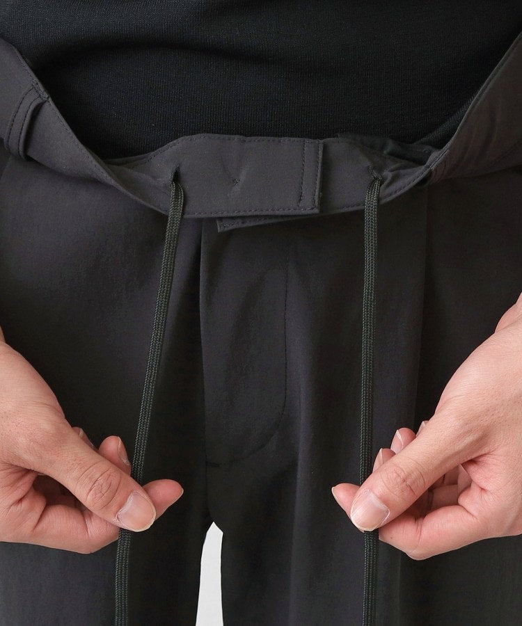 ザ ショップ ティーケー(メンズ) THE SHOP TK(Men) 《KURO》コーデュラナイロン  テーパードパンツ セットアップ可／防シワ／撥水／ストレッチ （ブラック(019)） ブラック(019)