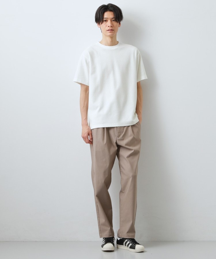 ザ ショップ ティーケー(メンズ) THE SHOP TK(Men) ハニカムリンクス S／S （ネイビー(094)） ネイビー(094)