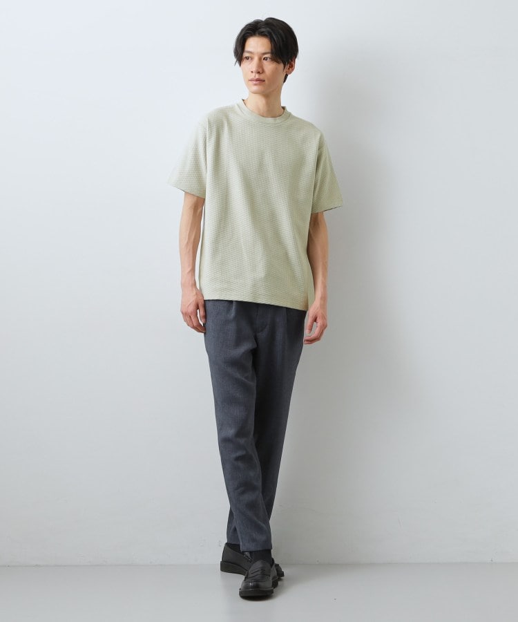 ザ ショップ ティーケー(メンズ) THE SHOP TK(Men) ハニカムリンクス S／S （ネイビー(094)） ネイビー(094)