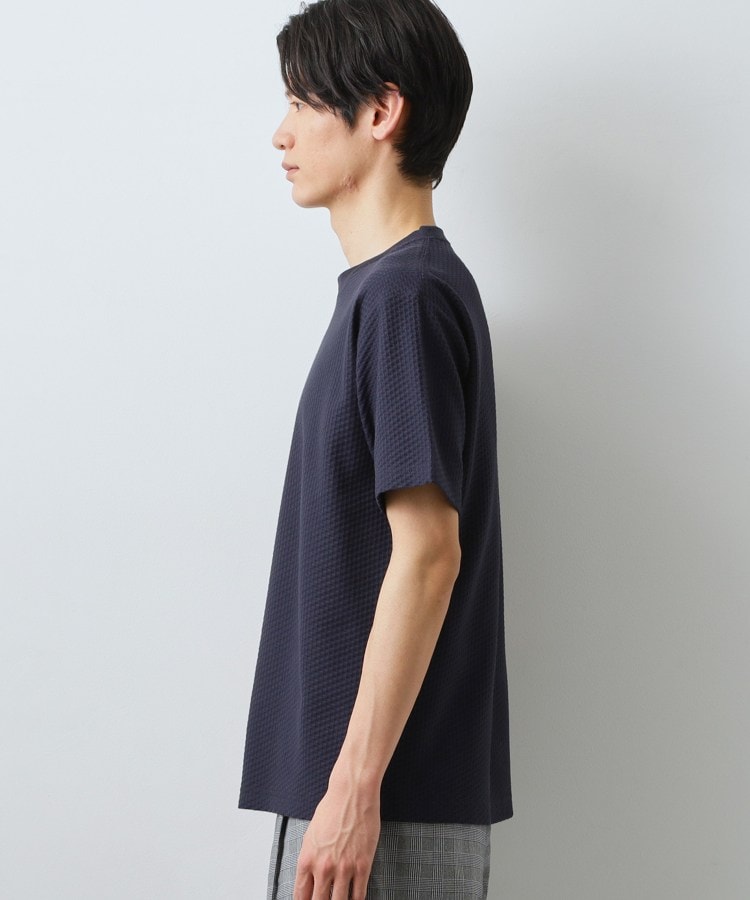 ザ ショップ ティーケー(メンズ) THE SHOP TK(Men) ハニカムリンクス S／S （ネイビー(094)） ネイビー(094)