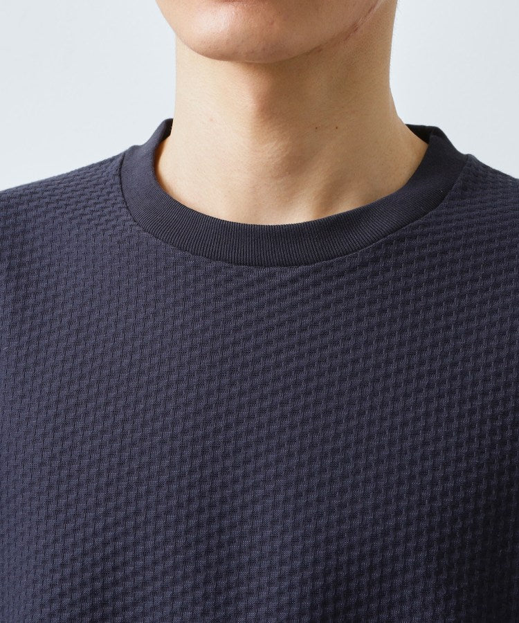 ザ ショップ ティーケー(メンズ) THE SHOP TK(Men) ハニカムリンクス S／S （ネイビー(094)） ネイビー(094)