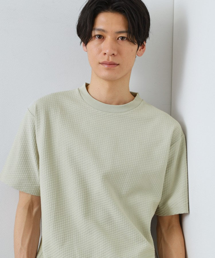 ザ ショップ ティーケー(メンズ) THE SHOP TK(Men) ハニカムリンクス S／S （ネイビー(094)） ネイビー(094)