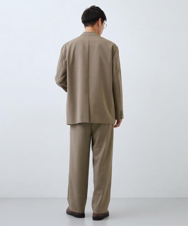 ザ ショップ ティーケー(メンズ) THE SHOP TK(Men) AVANT LINO リラックスジャケット セットアップ可／洗濯機OK （モカブラウン(042)） モカブラウン(042)