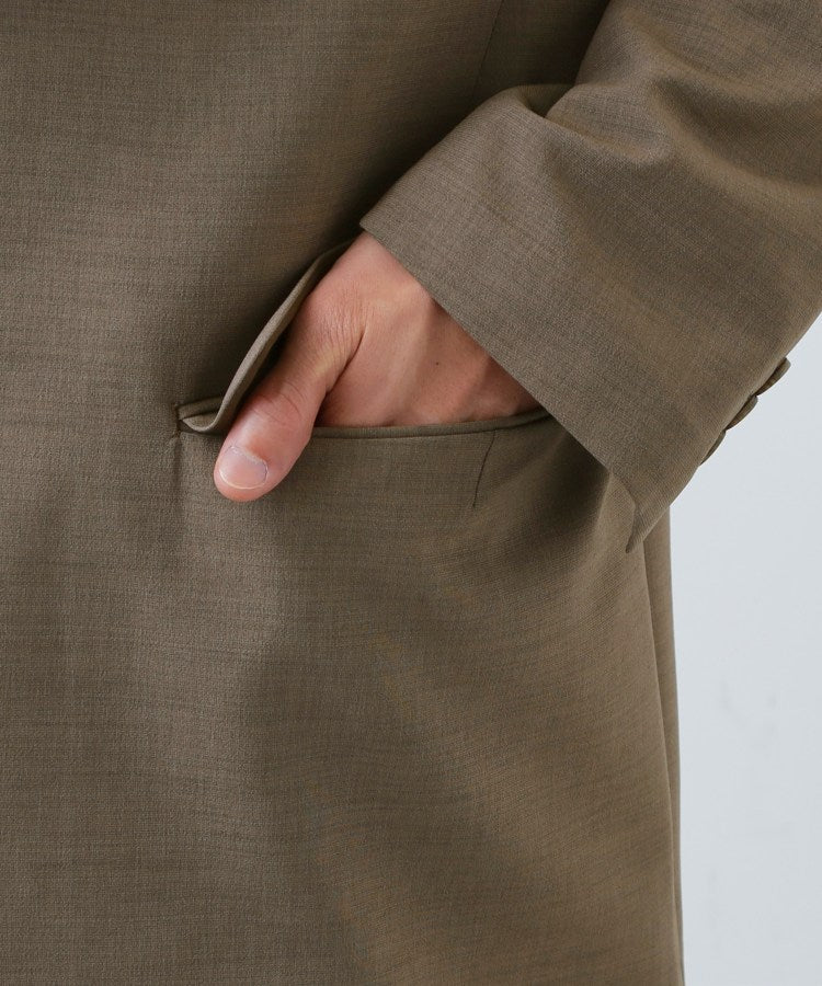 ザ ショップ ティーケー(メンズ) THE SHOP TK(Men) AVANT LINO リラックスジャケット セットアップ可／洗濯機OK （モカブラウン(042)） モカブラウン(042)