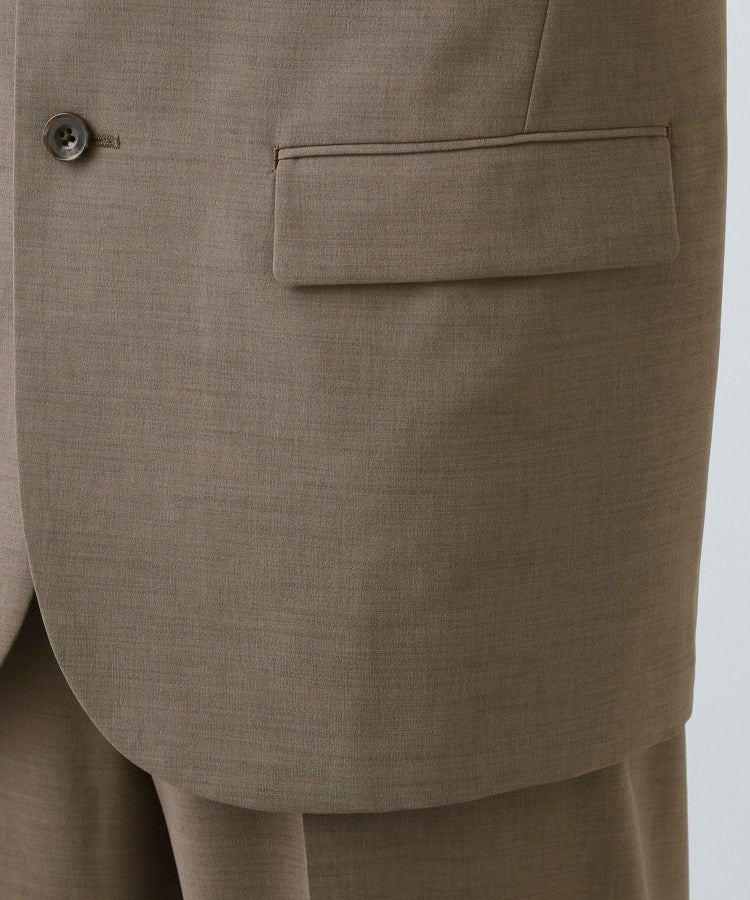 ザ ショップ ティーケー(メンズ) THE SHOP TK(Men) AVANT LINO リラックスジャケット セットアップ可／洗濯機OK （モカブラウン(042)） モカブラウン(042)