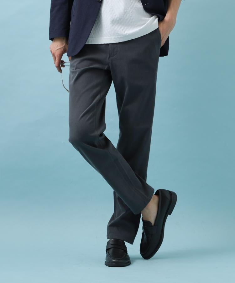 ザ ショップ ティーケー(メンズ) THE SHOP TK(Men) 7DAYSパンツCOOL 接触冷感／ストレッチ／ON・OFF兼用 （ブラック(019)） ブラック(019)