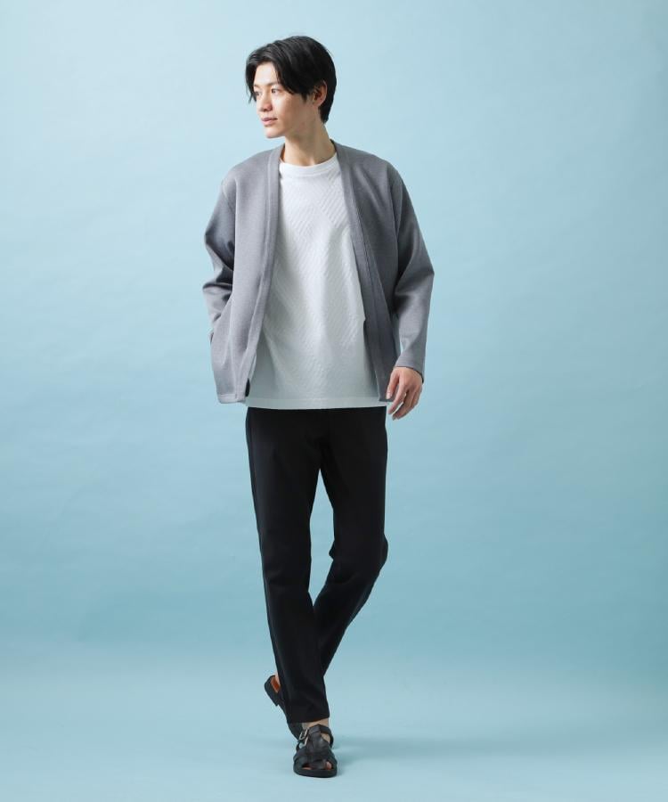 ザ ショップ ティーケー(メンズ) THE SHOP TK(Men) 7DAYSパンツCOOL 接触冷感／ストレッチ／ON・OFF兼用 （ブラック(019)） ブラック(019)