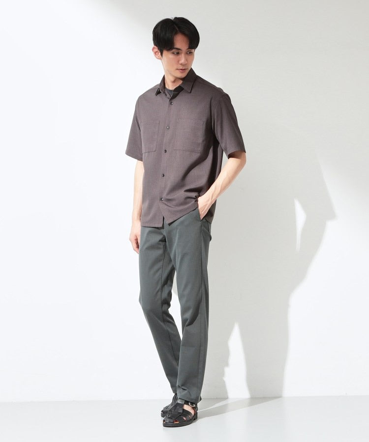 ザ ショップ ティーケー(メンズ) THE SHOP TK(Men) 7DAYSパンツCOOL 接触冷感／ストレッチ／ON・OFF兼用 （ブラック(019)） ブラック(019)