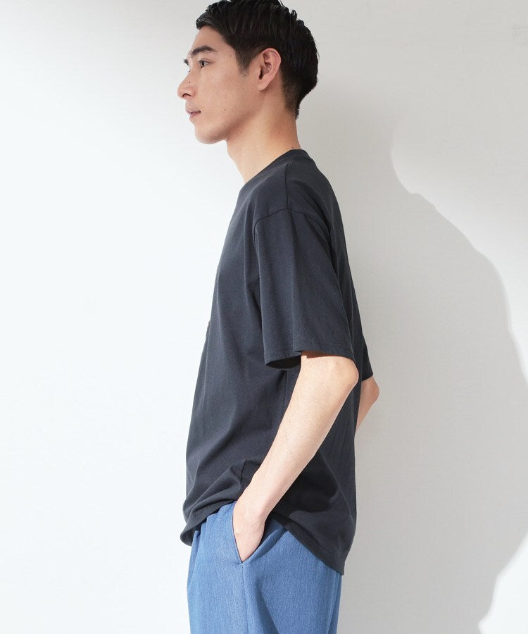 ザ ショップ ティーケー(メンズ) THE SHOP TK(Men) クマ サガラ刺繍 半袖Tシャツ 【洗濯機OK】 （ネイビー(394)） ネイビー(394)