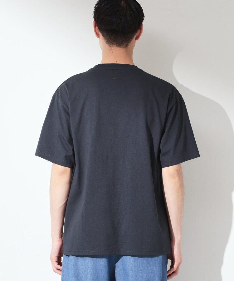 ザ ショップ ティーケー(メンズ) THE SHOP TK(Men) クマ サガラ刺繍 半袖Tシャツ 【洗濯機OK】 （ネイビー(394)） ネイビー(394)