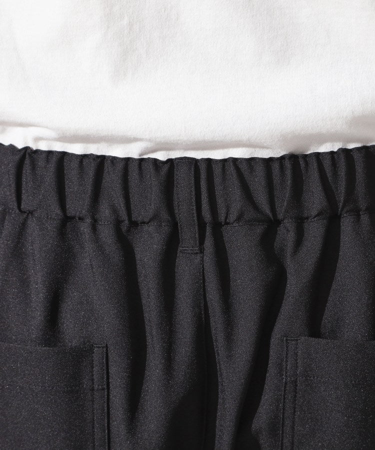 ザ ショップ ティーケー(メンズ) THE SHOP TK(Men) リラックスワイドショーツ セットアップ可 （ブラック(019)） ブラック(019)