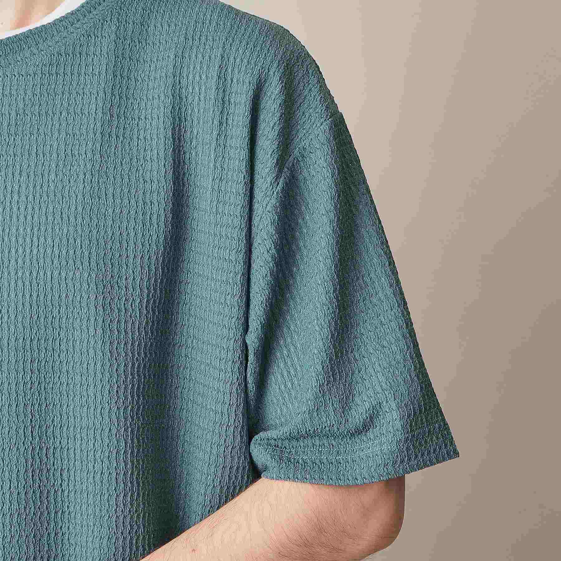 ザ ショップ ティーケー THE SHOP TK 【インナーセットアイテム】シアージャガードアンサンブルTシャツ