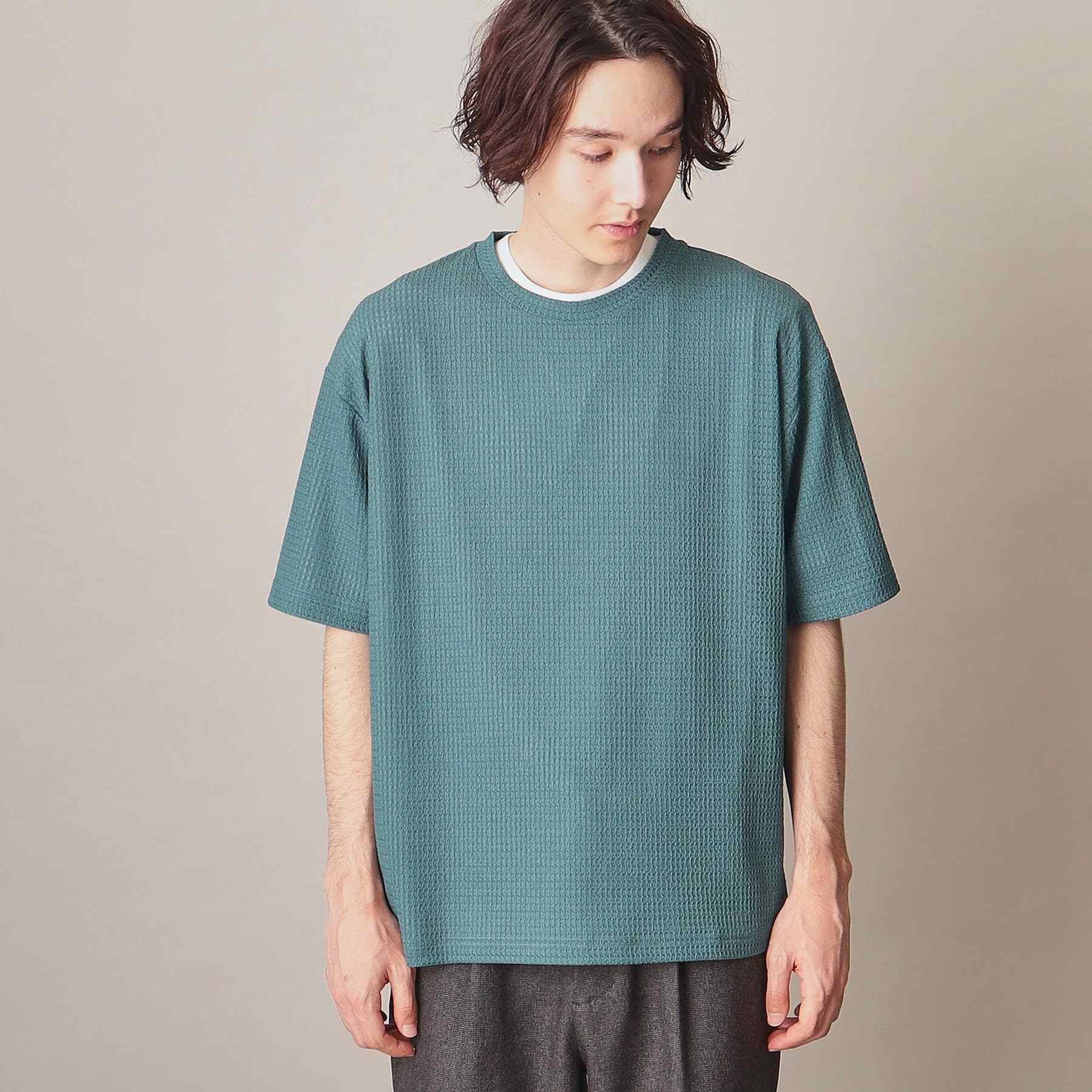 ザ ショップ ティーケー THE SHOP TK 【インナーセットアイテム】シアージャガードアンサンブルTシャツ