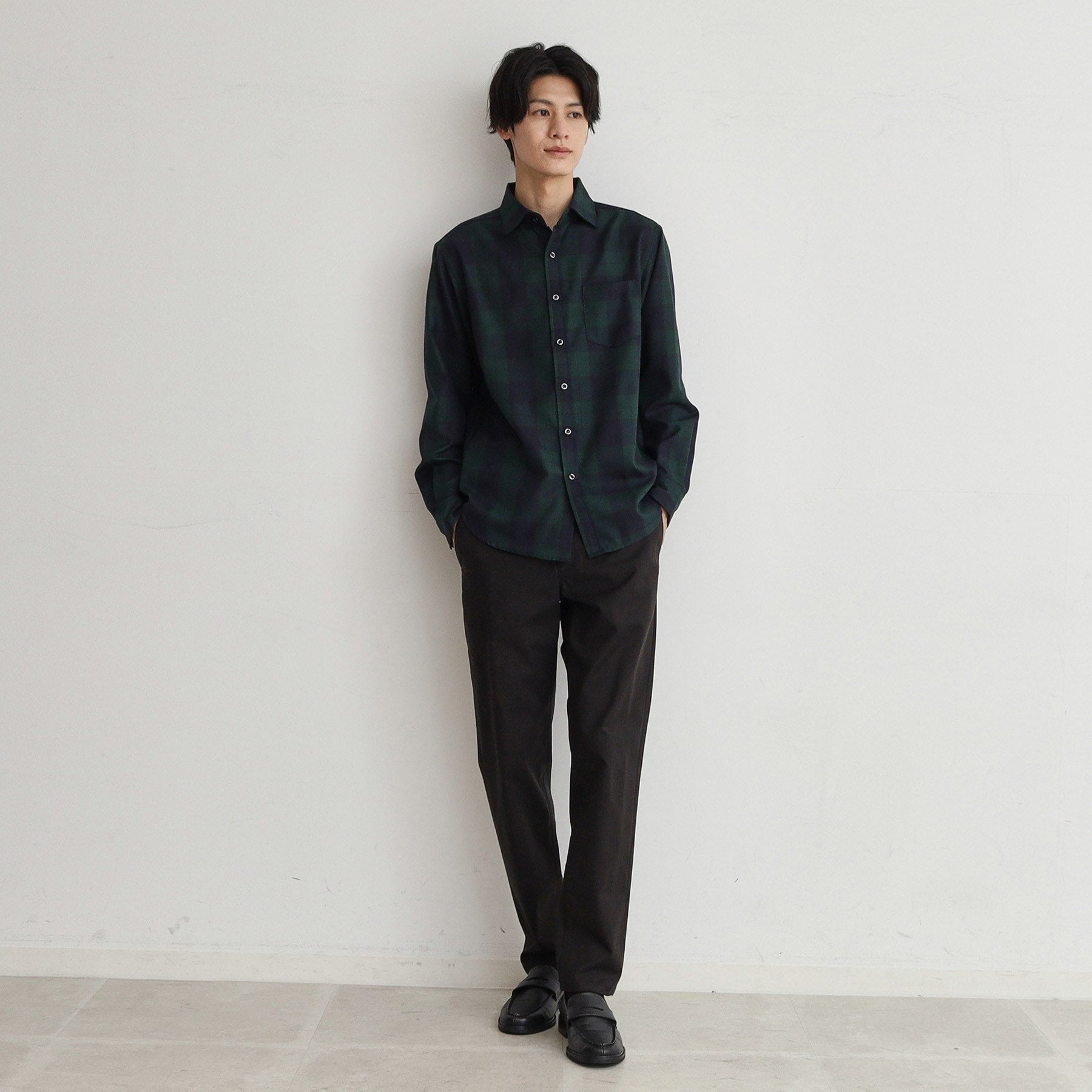 THE SHOP TK 【Wrinkle-resistant】 Mount Nerl Shirt
