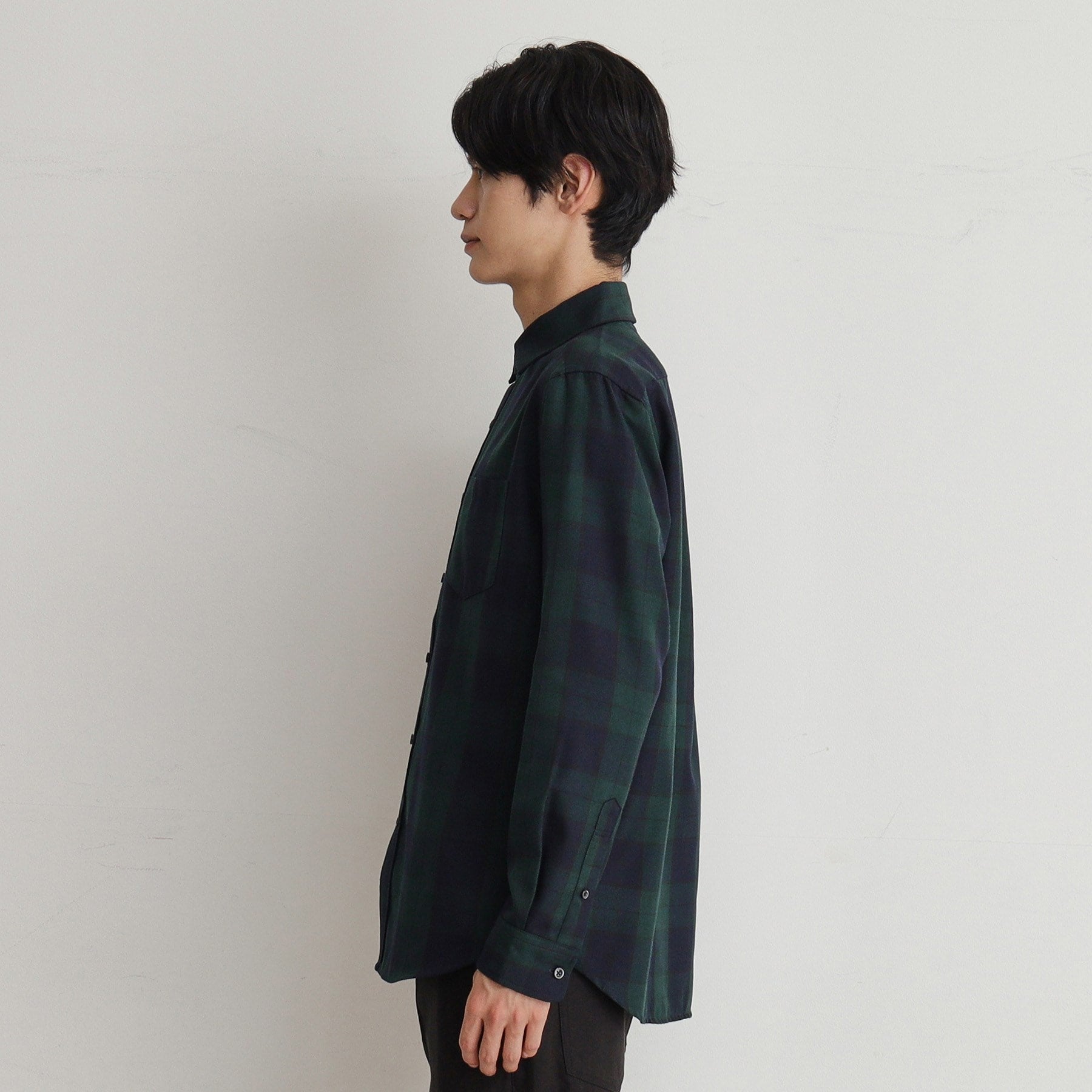 THE SHOP TK 【Wrinkle-resistant】 Mount Nerl Shirt