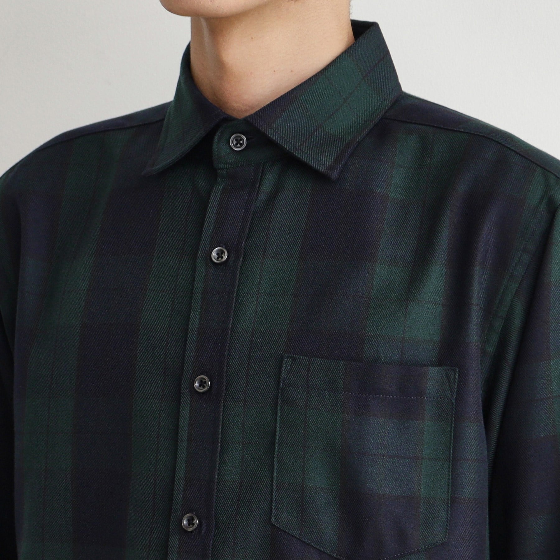 THE SHOP TK 【Wrinkle-resistant】 Mount Nerl Shirt