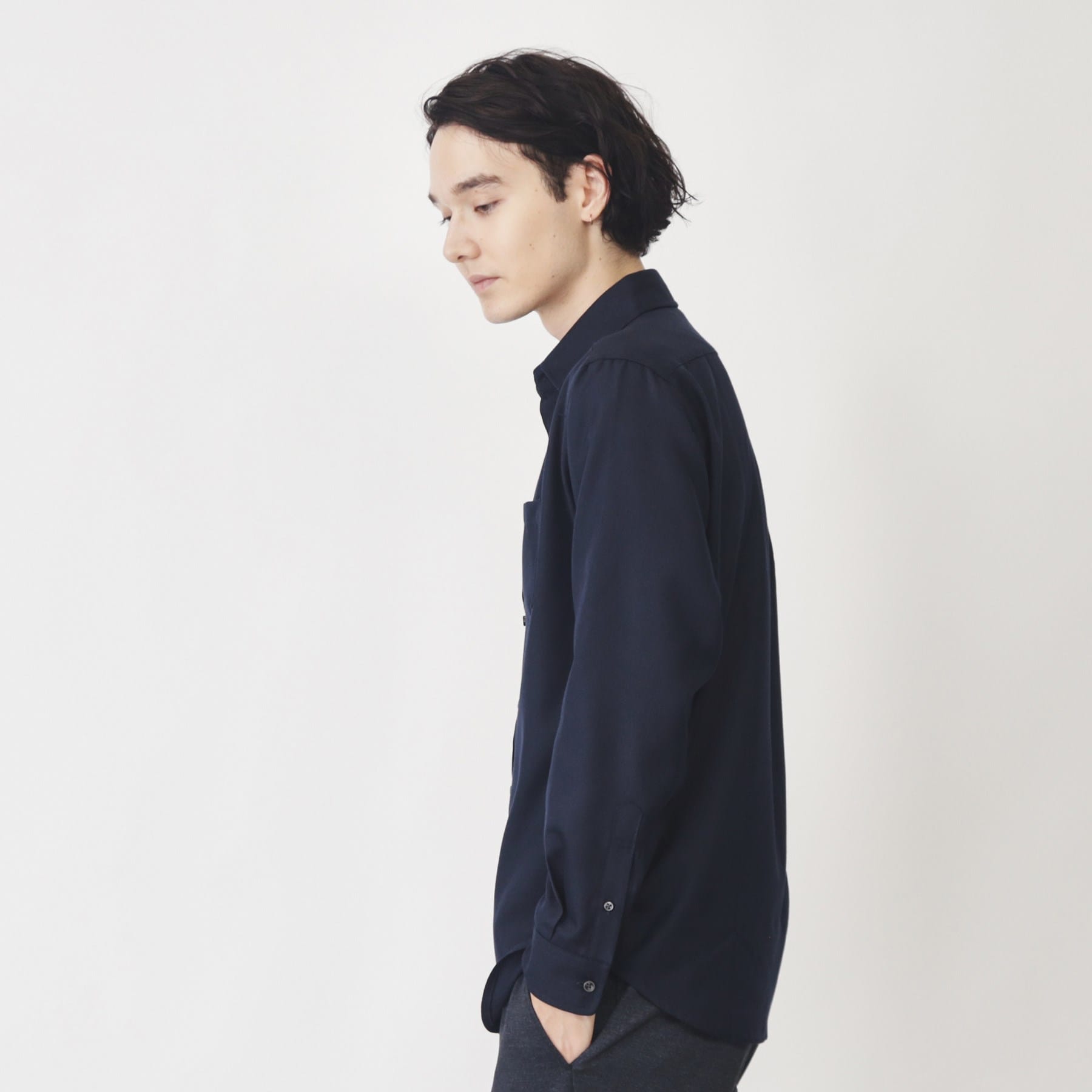 THE SHOP TK 【Wrinkle-resistant】 Mount Nerl Shirt