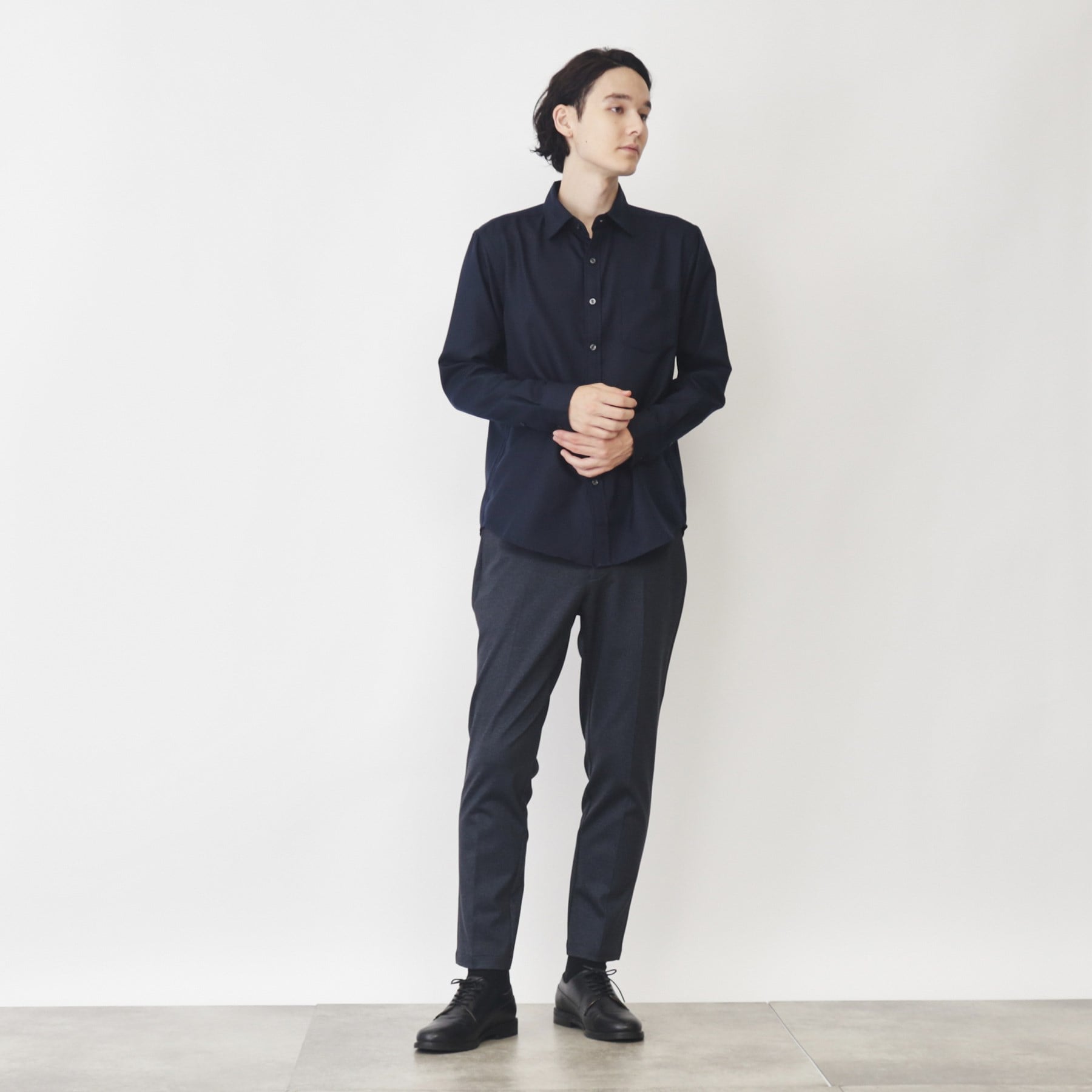THE SHOP TK 【Wrinkle-resistant】 Mount Nerl Shirt
