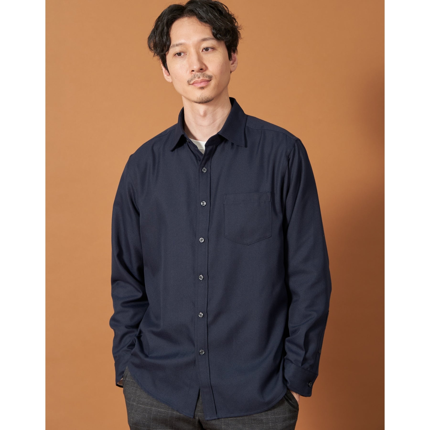 THE SHOP TK 【Wrinkle-resistant】 Mount Nerl Shirt