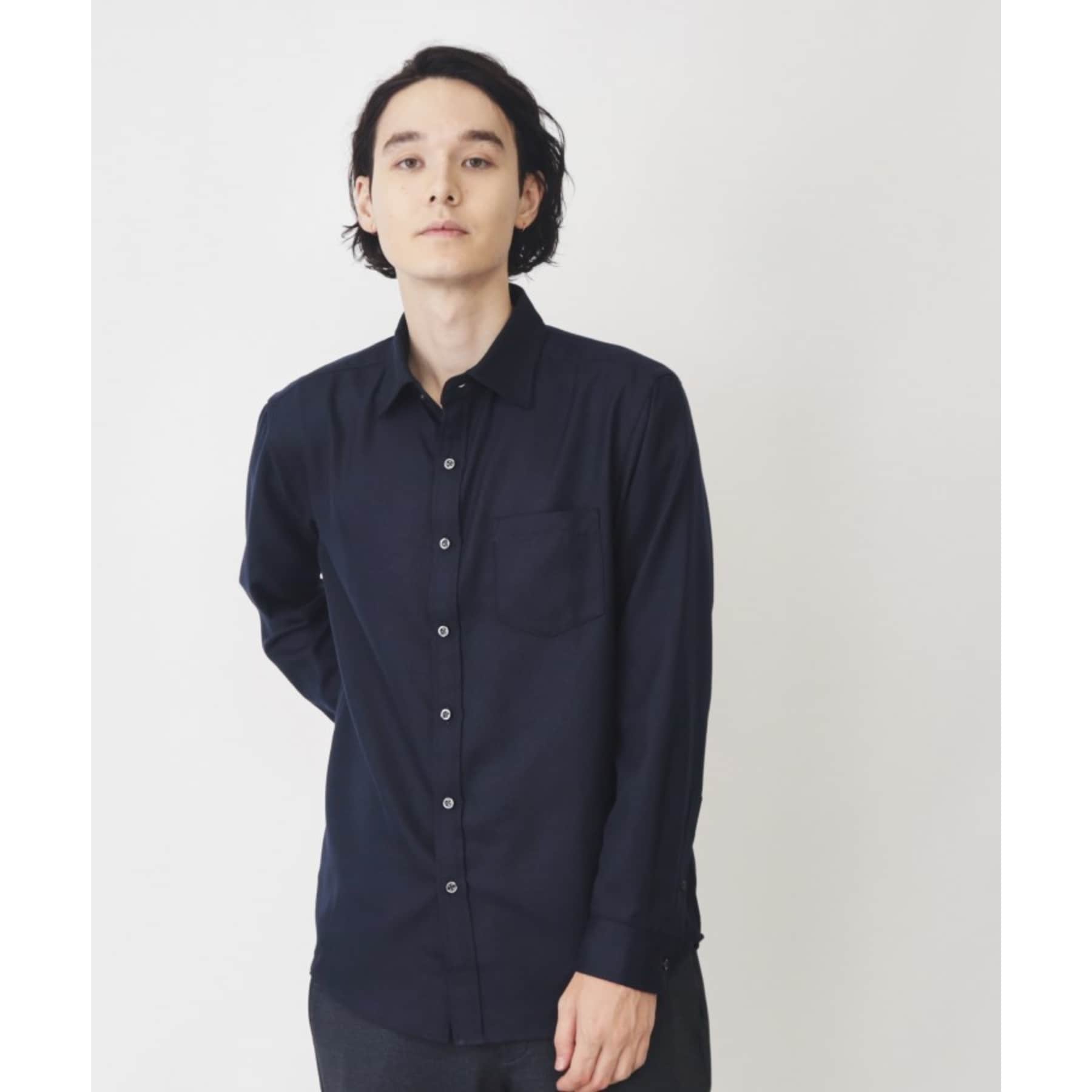 THE SHOP TK 【Wrinkle-resistant】 Mount Nerl Shirt