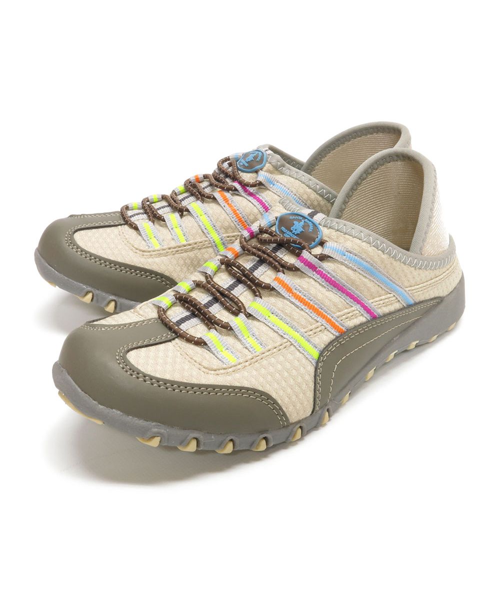 Foot Place Women's Sneakers Lightweight Light 2WAY Santa Barbara Polo & Racquet Club FK-1000