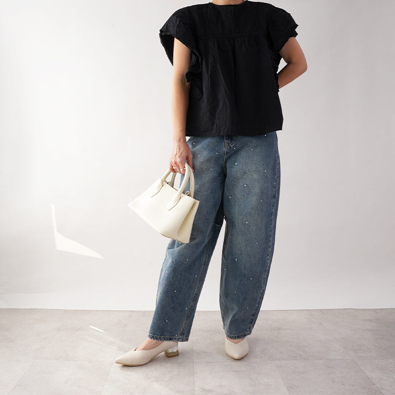 リリオブランコ Lirio blanco パンプス ポインテッドトゥ 4cm 太ヒール チャンキーヒール 25春夏新作 走れる 痛くない 黒 歩きやすい 脱げない レディース 結婚式 柔らかい フォーマル バイカラー 靴 （パールベージュ） パールベージュ