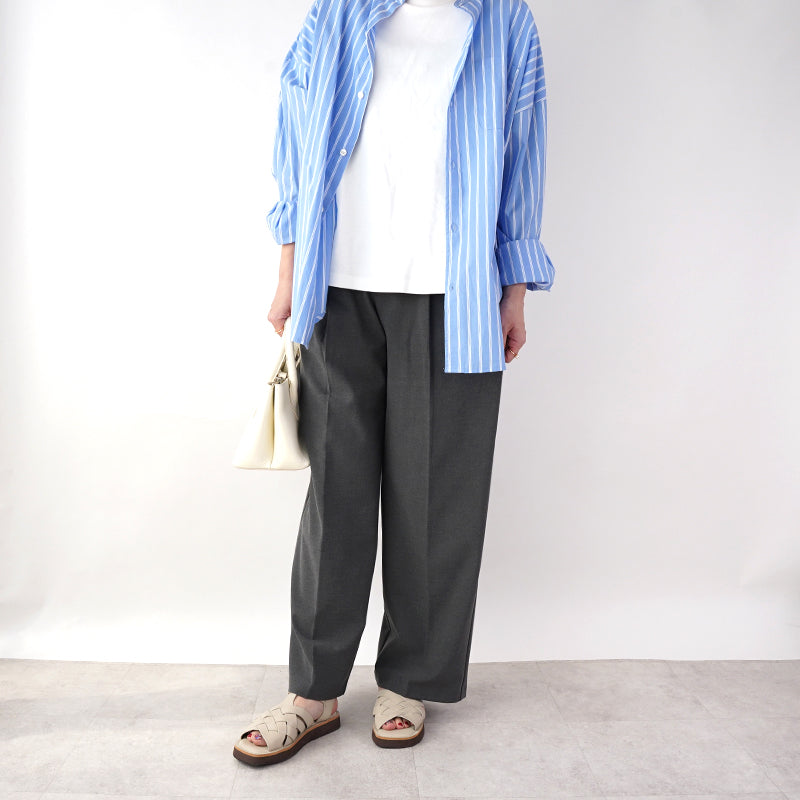 リリオブランコLirio blanco 本革サンダル編みこみ2.5cmヒールレザー