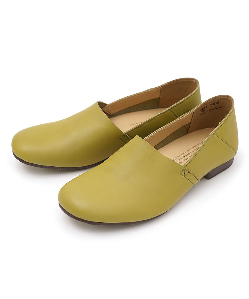 ゾック ZOCCU スリッポン レディース レザー 本革 牛革 柔らかい 歩きやすい 痛くない 1.4cmローヒール ぺたんこ 黒 ブラック ブラウン ホワイト オリーブ 通勤 仕